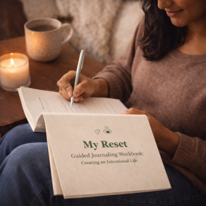 'My Reset' Guided Journaling Workbook: Creating an Intentional Life (Digital Download)