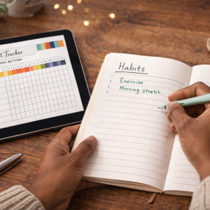 Habit Tracker Printable PDF | Build Consistency, Stay Accountable & Track Progress