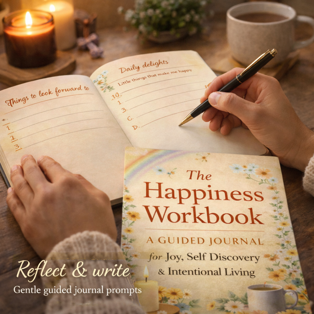 Happiness Guided Journaling Workbook (Printable PDF Download)