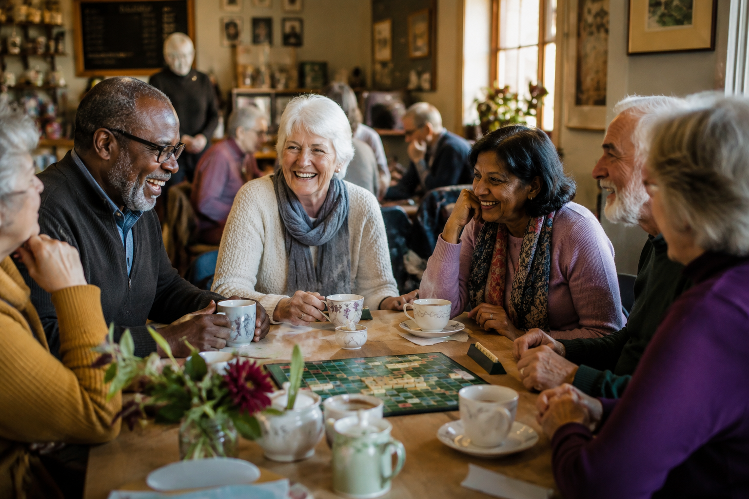 6th March π« Games & Good Conversation ~ A Retirees Social in South Manchester