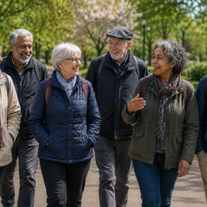 15th May 🌸 Free Walk & Talk for Retirees